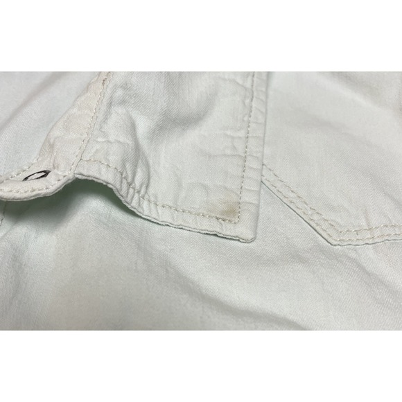 Sanctuary Long Sleeve  Pearl Snap Button Up Size M‎ Preppy Western - Picture 4 of 6